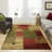 Beunka Alliance Low Pile Stain/Fade Resistant Geometric Durable Non-Slip Indoor Area Rug, Multicolor-806675604