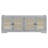 TREXM Rustic Storage Bench Multifunctional Wood Entryway Shoe Bench With Removable Cushion-60357762