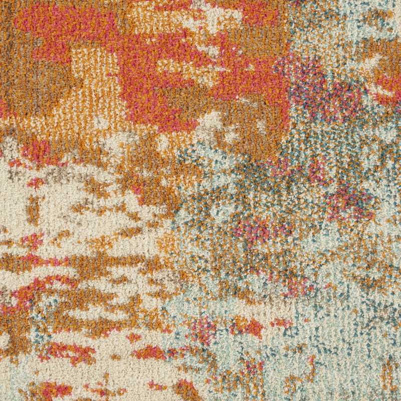 Abstract Indoor Rug, Rectangle 9' x 12'