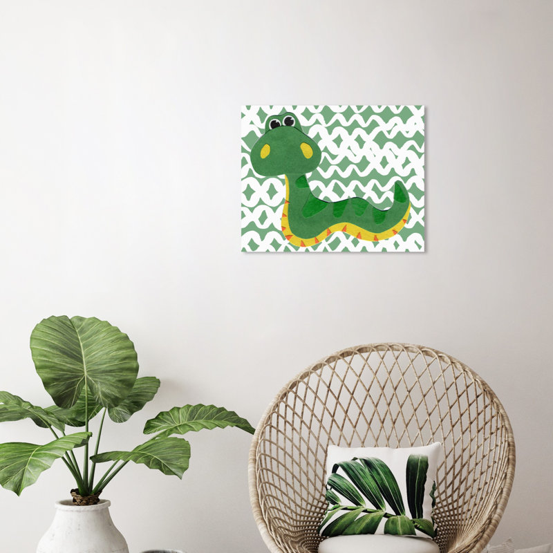 Art sur toile serpiente Farrar, H 13 po x l 16 po x P 1,5 po