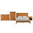 Tevrat 4 Pieces Bedroom Sets-108919522-108919523