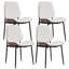 Chaise rembourrée Mid-Century avec pieds en métal-63716406-44407508