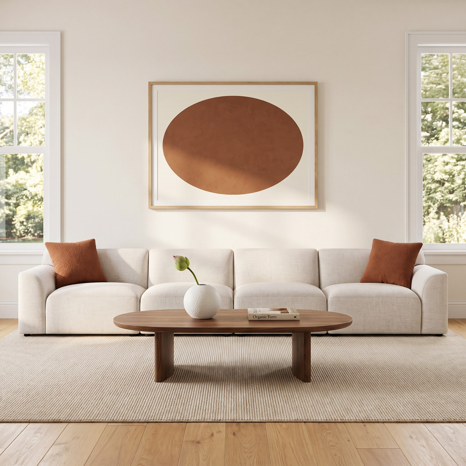 Morell 164" Modular Sofa, Nathan Wheat Tweed
