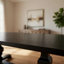 Table de salle à manger en bois massif Garbhan