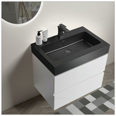 Meuble-lavabo mural 24 po avec lavabo