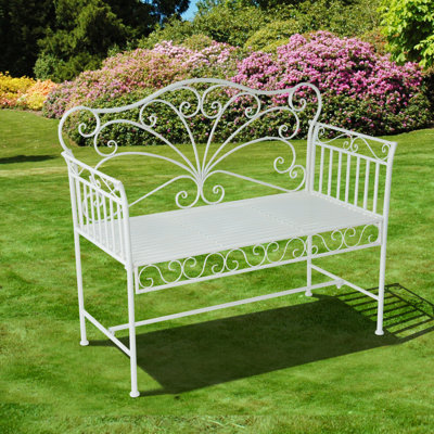 Ashly Antique Cast Iron Garden Bench by August Grove
