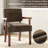 Naethan Upholstered Arm Accent Chair for Living Room, Accent Armchair-868791688