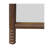 Tanisha Solid Wood Floor Mirror