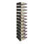 Indurial 36-Bottle Wall-Mounted Metal Wine Rack in Golden Bronze – 48" Tall-1864935449-1812122433
