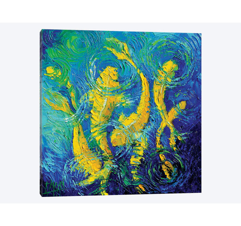 « make a voeu », reproduction sur toile, H 26 po x l 26 po x P 1,5 po, Toile tendue, Pas de tapis