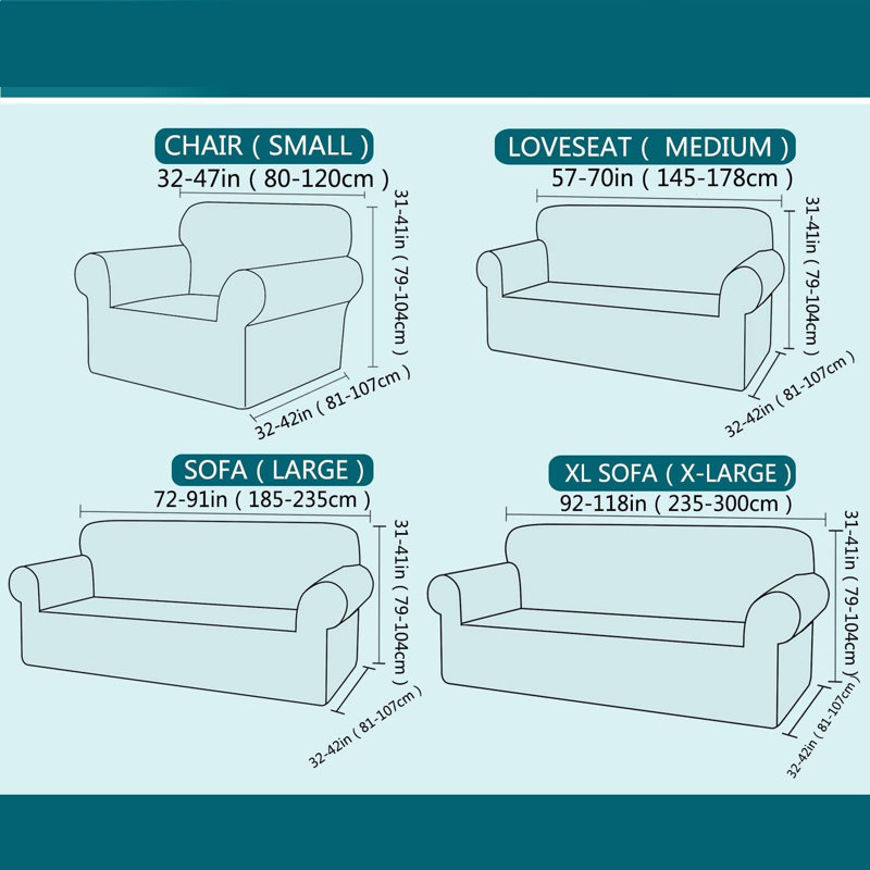 Polypropylene / Olefin Box Cushion Sofa Slipcover