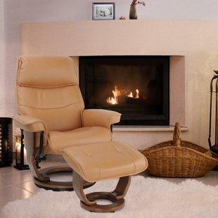 Upholstered Swivel Recliner