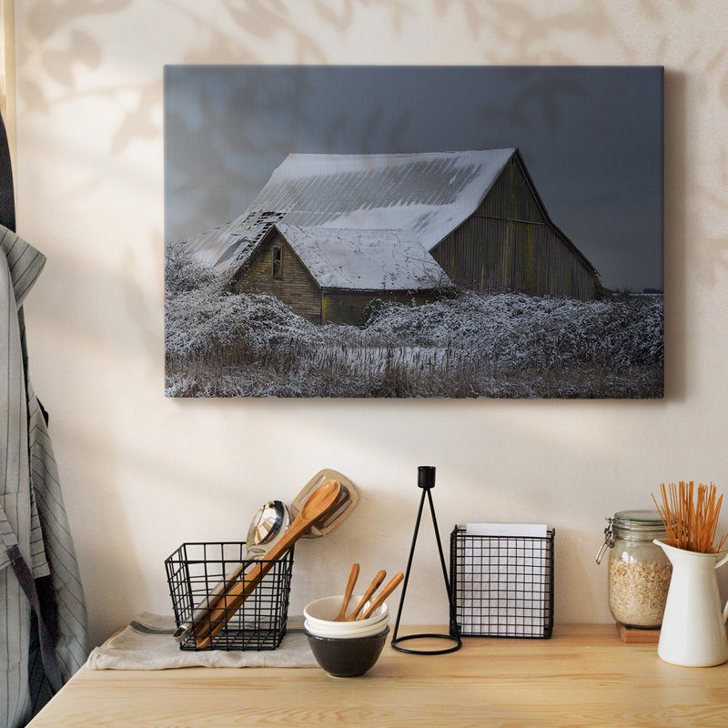 Toile tendue Winter Barn-Gallery, H 18 po x l 27 po
