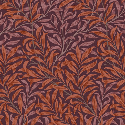 William Morris At Home Willow Bough Floral Wallpaper