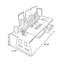 Bureau debout blanc en bois manufacturé-1619456278-1619456283
