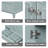 29.5'' Single Bathroom Vanity Base Only in Teal