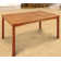 Adish 4 - Person Wood Patio Dining Set with Rectangular Table