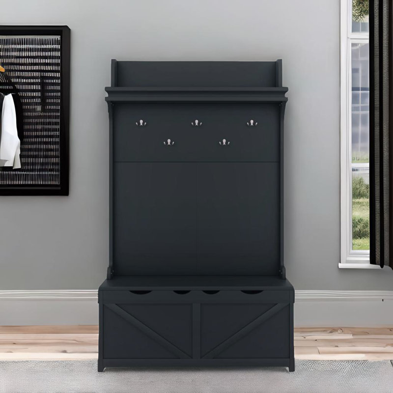 Portemanteau multifonctionnel, Gris foncé