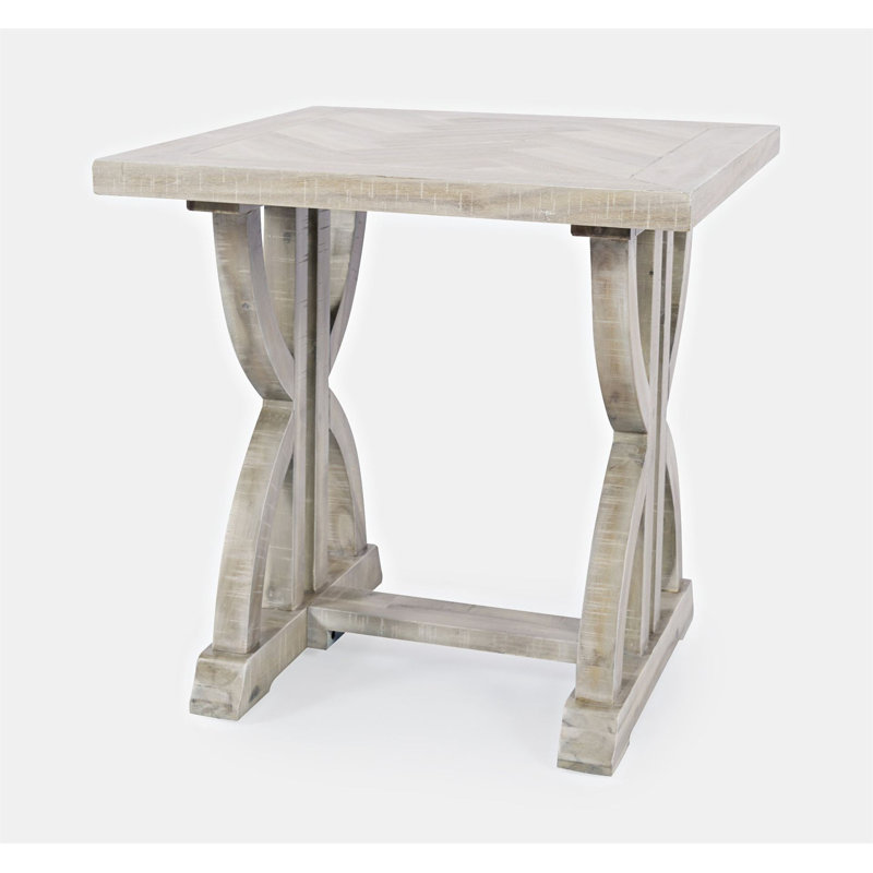 Moffitt 61cm W Solid Wood Bedside Table