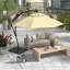 Parasol en porte-à-faux 9 pi 4 po-754391187