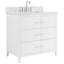 Iconic 36" Freestanding Standard Single Bathroom Vanity with Top-1083574782-1084058983