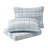 Nautica Millbrook Plaid Cotton Reversible Grey Quilt Set-36202691
