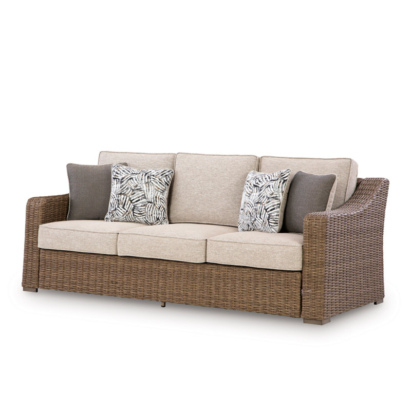 Canapé d'extérieur avec coussin Anikyn