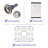 18" L x 16" W Undermount Granite Composite Kitchen Sink Rectangular Single Bowl Quartz Bar Prep Sink-107661839