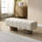 Marlon Dining Bench With Wooden Base-536343071-513124339