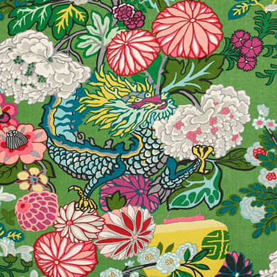 Chiang Mai Dragon Fabric