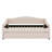 Upholstered Daybed With Light And Trundle-1162865311