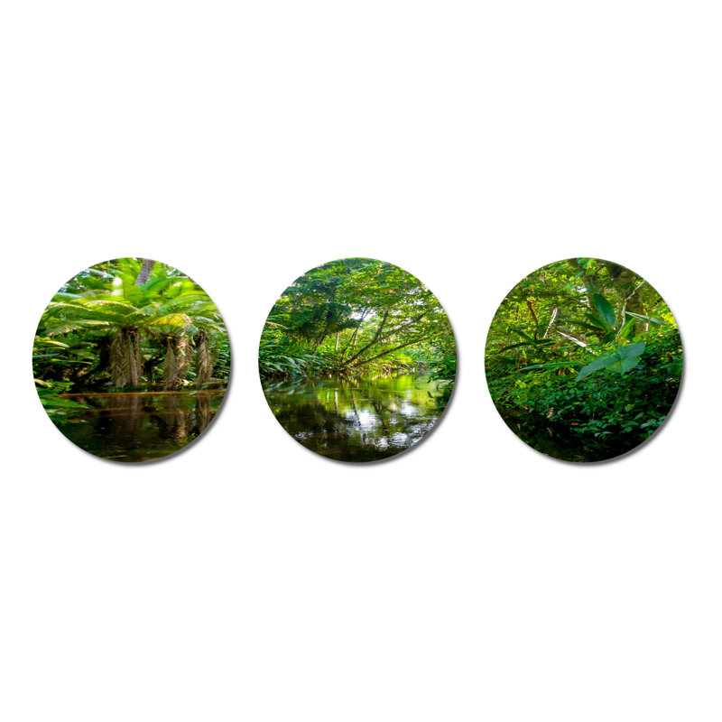 Rustic Abstract Wall Decor on Metal