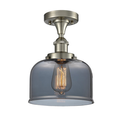 Glass Semi Flush Mount
