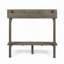 Table de bar d'extérieur en bois d'acacia