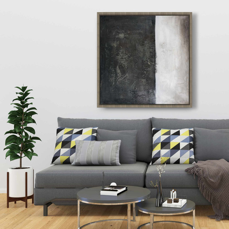 Forme abstraite - Décoration de bureau encadrée minimaliste