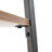 8-Hook Coat Rack with Storage Shelves