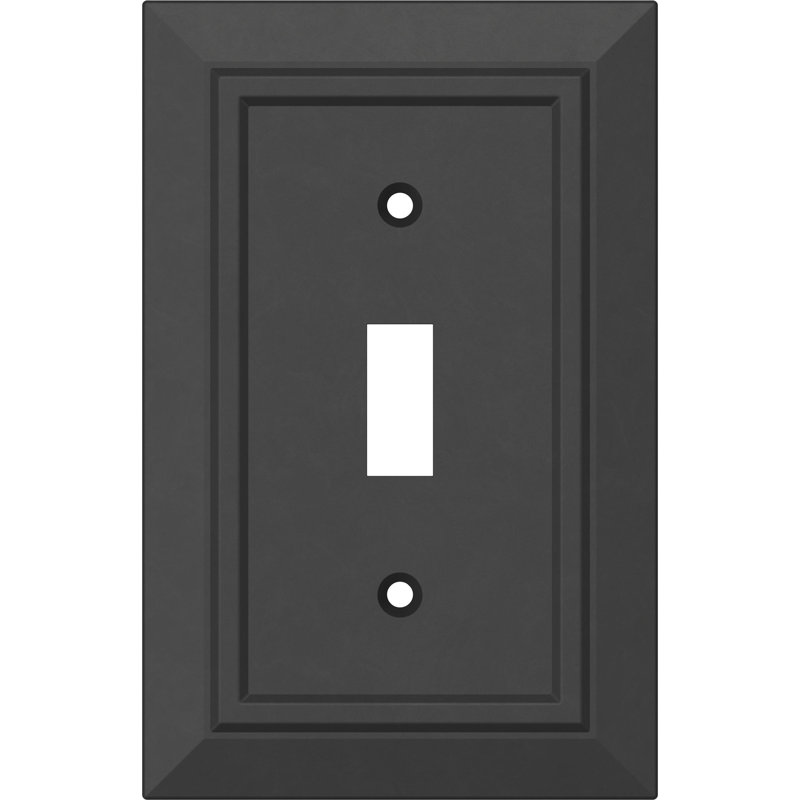 Classic 1-Gang Toggle Light Switch Wall Plate