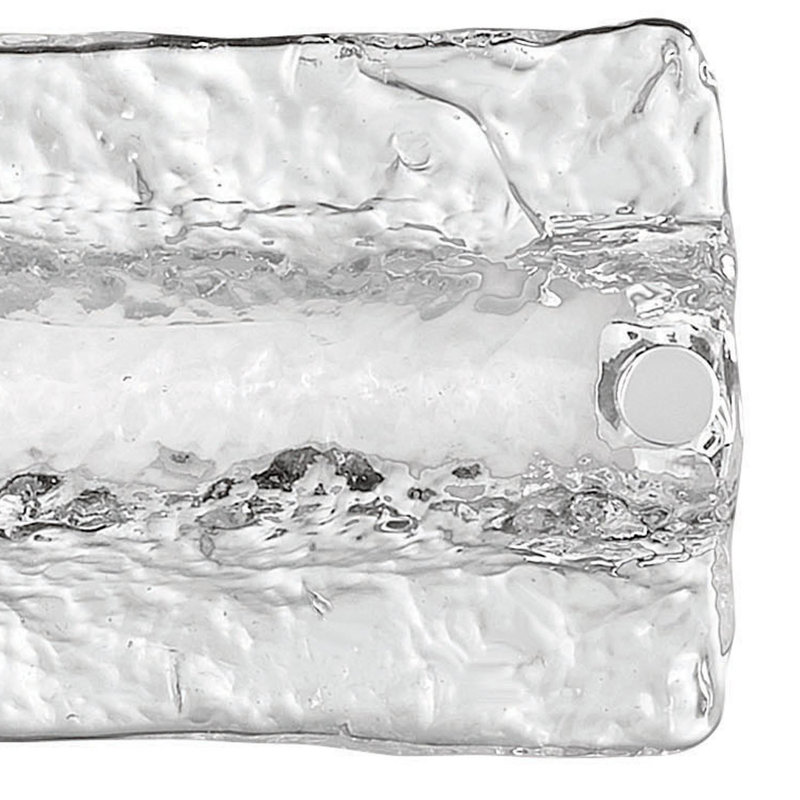 Lucent 24" Integrated LED Bath Vanity Fixture with Lava Glass