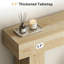 Console de 63 pouces de style campagnard pour l'entrée et le salon, table de canapé étroite derrière le canapé, conception en bois robuste pour le couloir, vestibule, assemblage facile