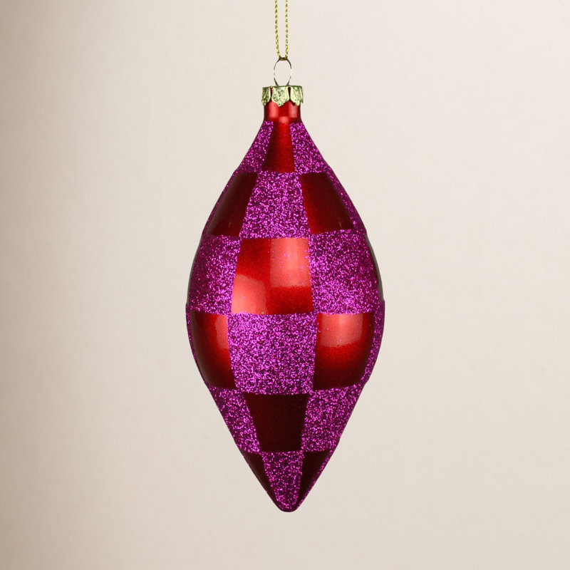 Ornement faîteau 5 po, Fuchsia