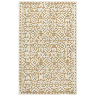Cambridge 123 Hand Tufted Wool Damask Rug