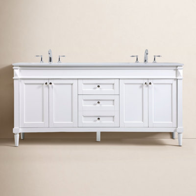 Readington 72'' Double Bathroom Vanity