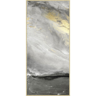 Waves Of Promise " Waves Of Promise 3 " by Lillian August Painting Print
