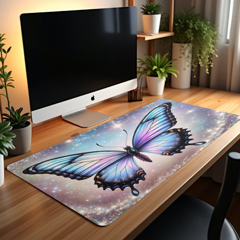 Polyester Desk Pad, 31.5x15.5