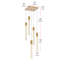 Luminaire suspendu rectangulaire à 5 lumières Aliha-982275062