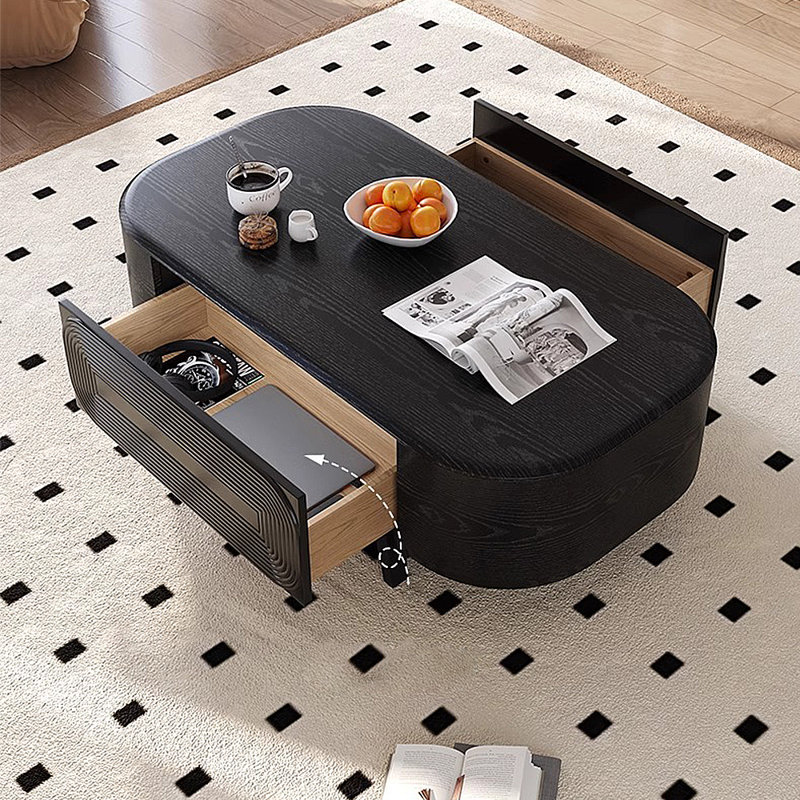 Modern retro style storage coffee table