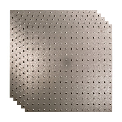 Panneau de plafond décoratif en vinyle 2 pi x 2 pi FASÄDE Minidome