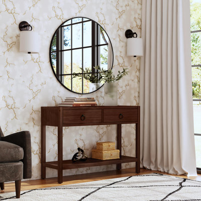 Lark 44" Wood Console Table