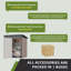 Lockable Door Outdoor Storage Shed With Floor
