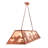 61" Long Running Horses Oblong Pendant-124967252